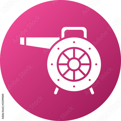 Air Blowers Icon Style