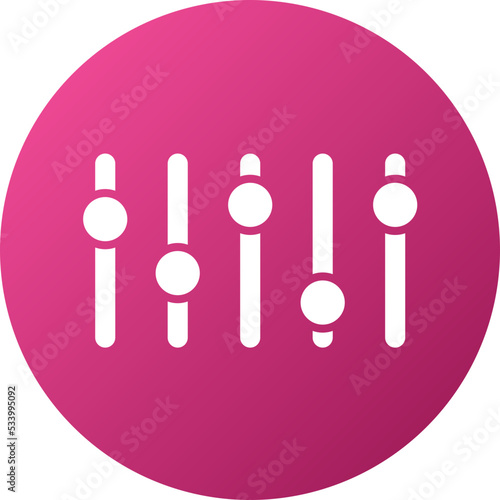 Audio Mixing Icon Style