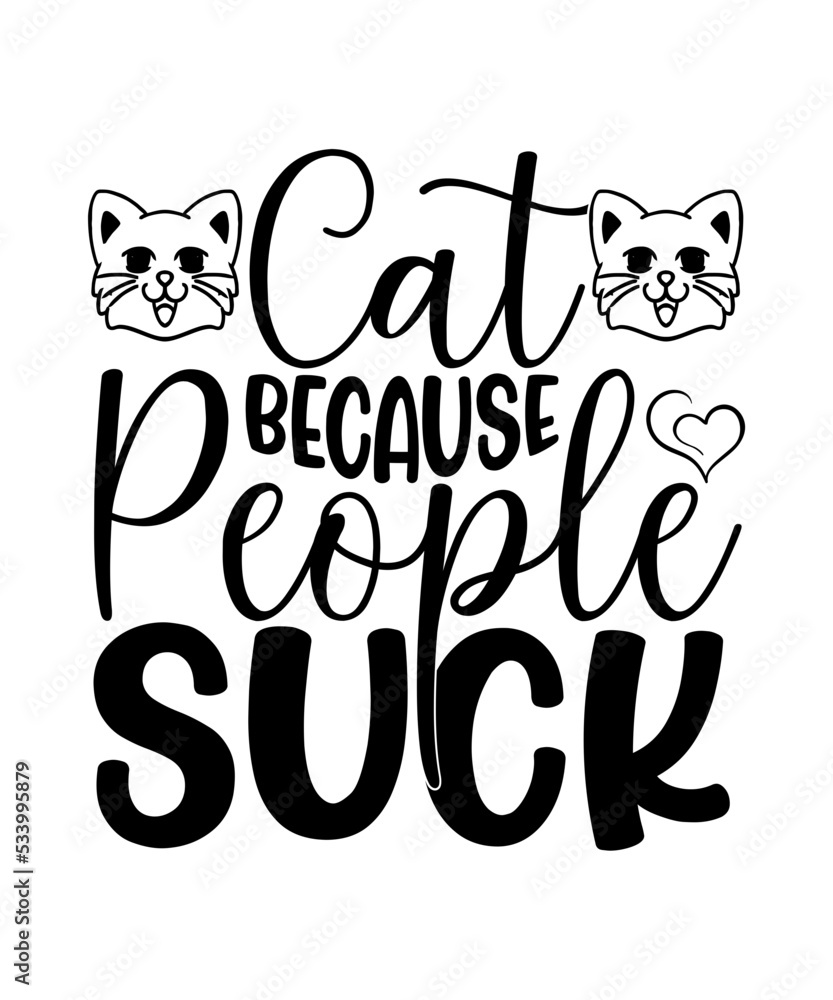 Cat Quotes Svg Bundle, Cat Mom, Mom Svg, Cat, Funny Quotes, Mom Life, Pet Svg, Cat Lover Svg