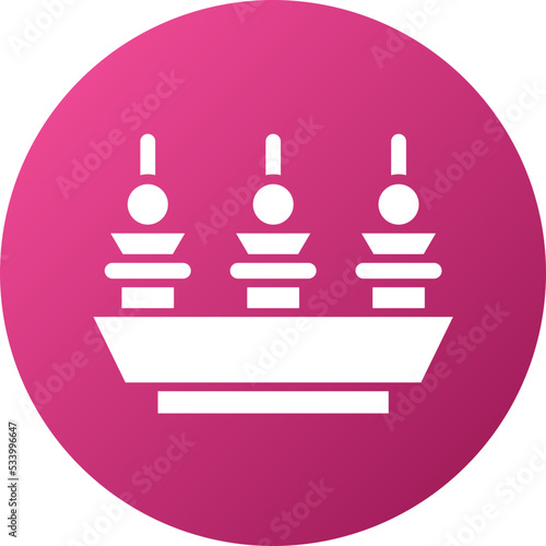 Appetizer Icon Style