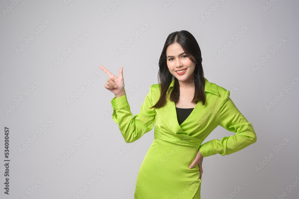 Portrait of beautiful woman over white background studio. Portrait of beautiful woman over white background studio.