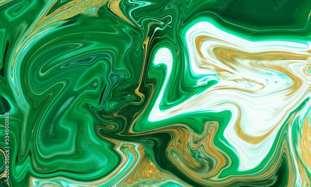 Hand Painted Background With Mixed Liquid Green Paints. Abstract Fluid Acrylic Painting. Marbled Colorful Abstract Background. Liquid Marble Pattern. Hand Painted Background With Mixed Liquid Green Paints. Abstract Fluid Acrylic Painting. Marbled Colorful Abstract Background. Liquid Marble Pattern.