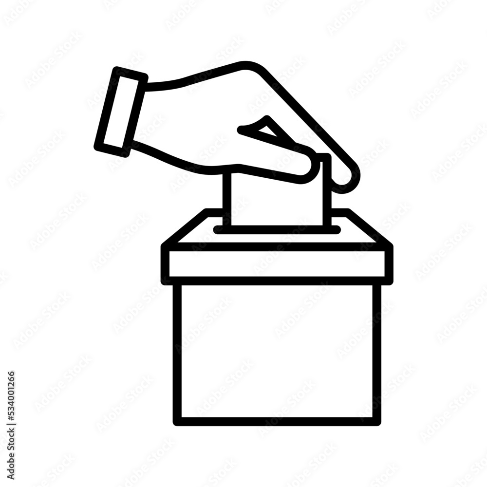 Vote icon. voting sign. vector illustration Vote icon. voting sign. vector illustration