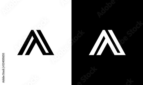 letter a logo design