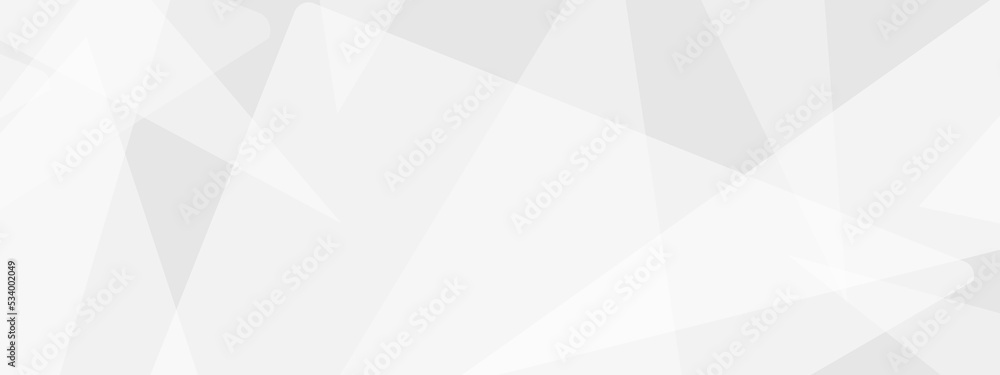 Fototapeta premium Abstract white and grey on light silver background modern design and geometric shape design . Geometric shape white with an old surface, with cracks and kinks. Texture of paper in retro style, crumple