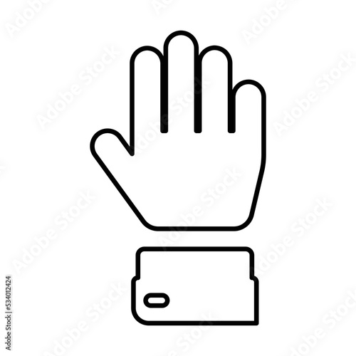 Hand Paper Icon