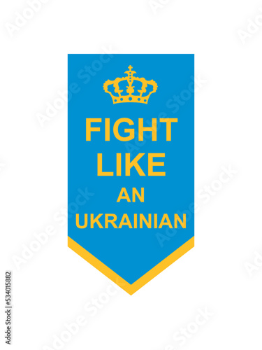 fight like ukrainians Zitat 