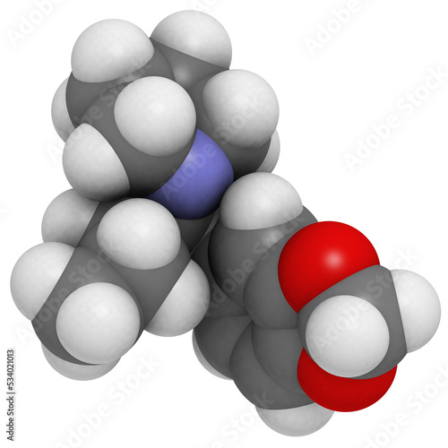 methylenedioxypyrovalerone  MDPV  Bath salts  molecule  chemical structure.