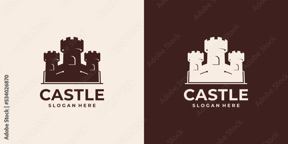 Castle logo design inspiration Castle logo design inspiration
