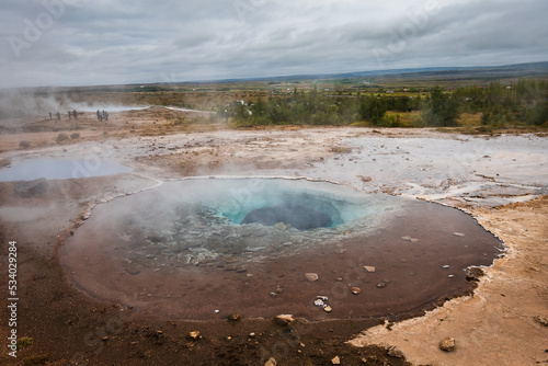 Geysirs at The Golden Circle (Iceland) photo