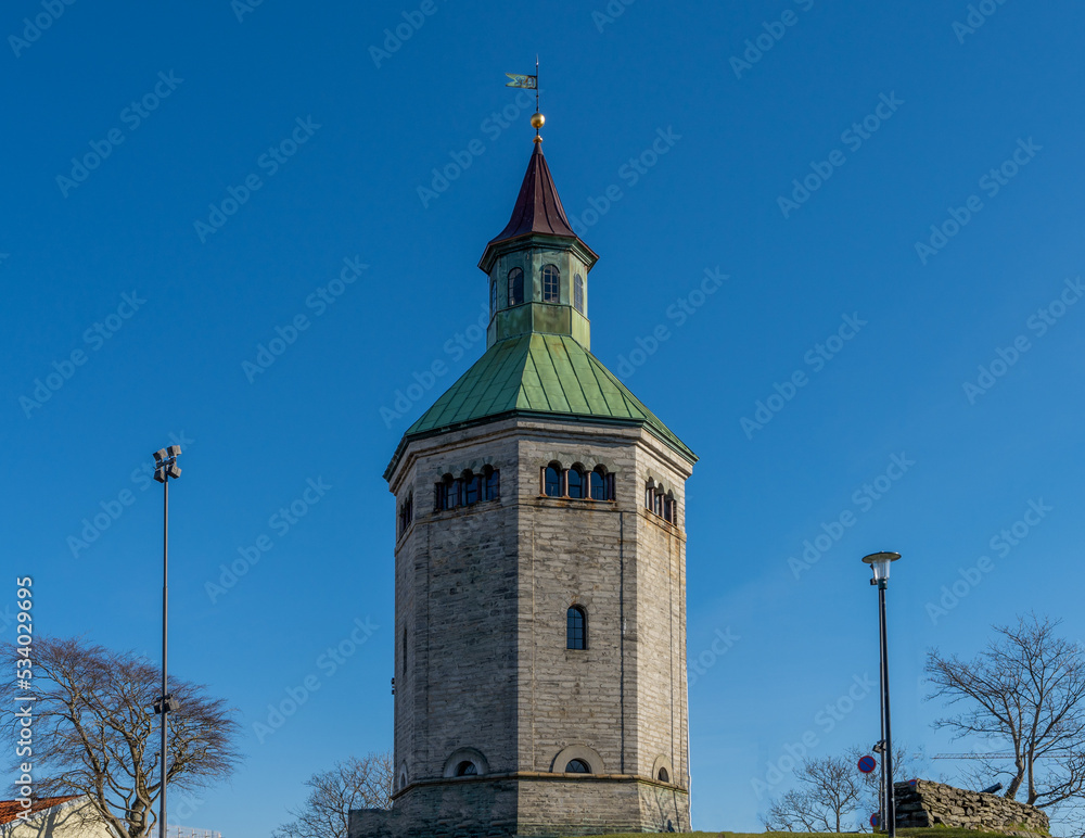 The center of Stavanger, a city in Norway, Scandinavia, Europe