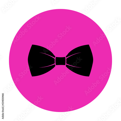 A bow tie. Vector image.