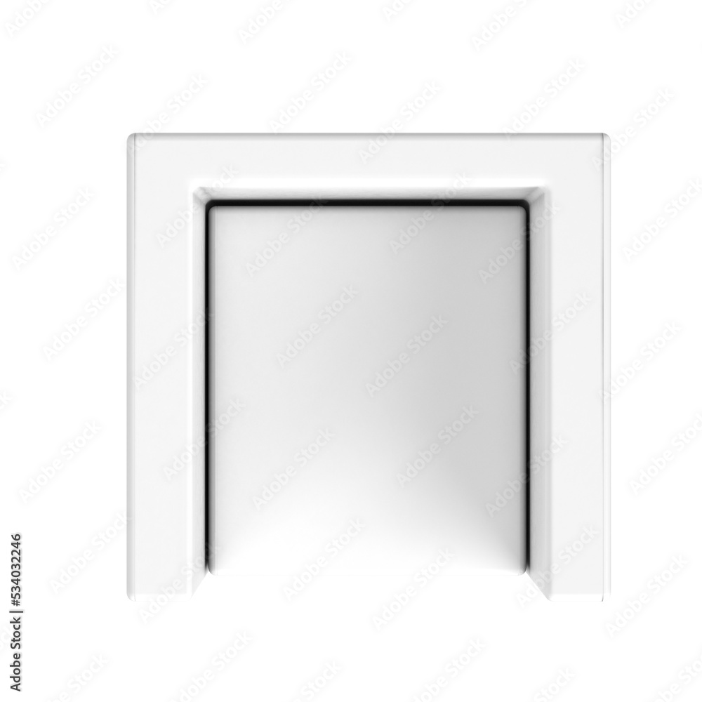 3d rendering illustration of an armchair