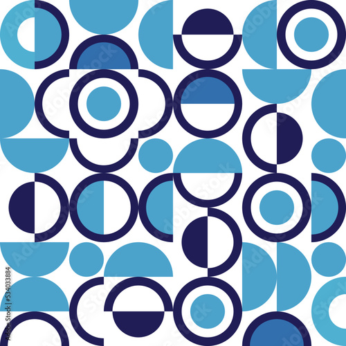 Circle geometric shapes sea...