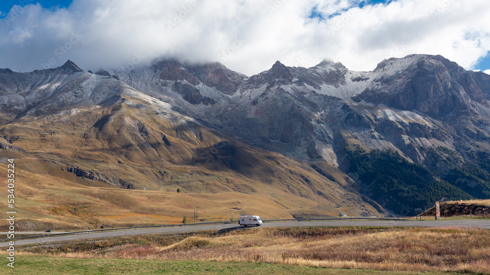 Alps panoramic view