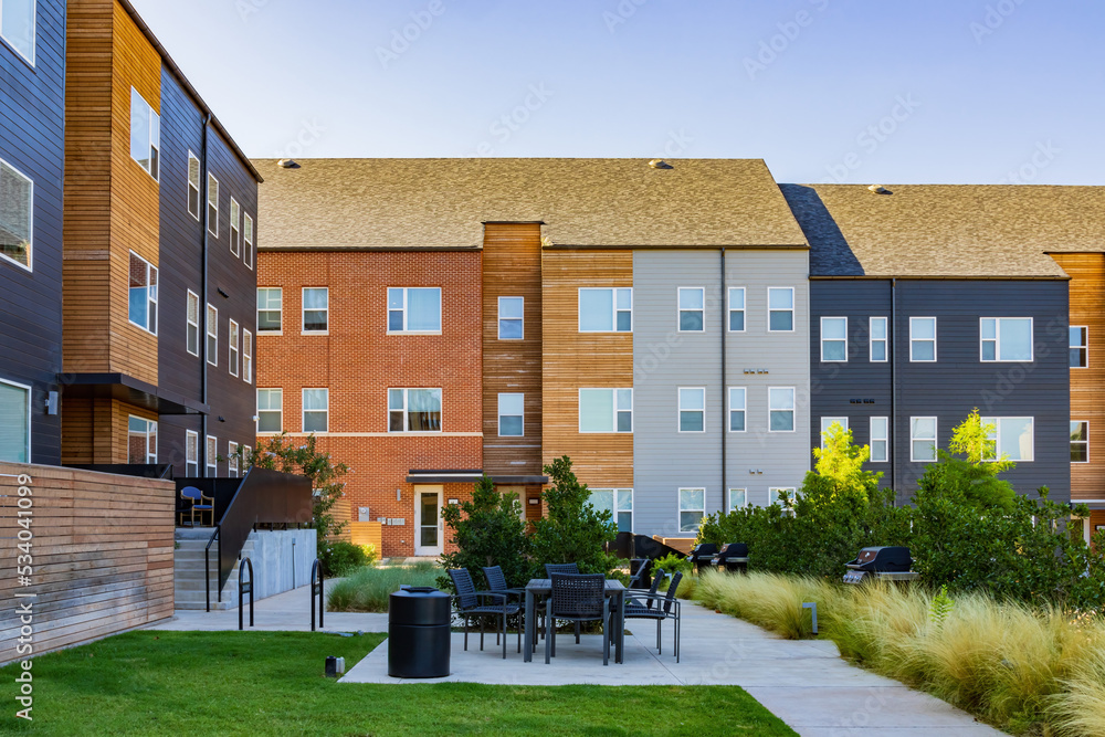 Sunny view of the aparment for student