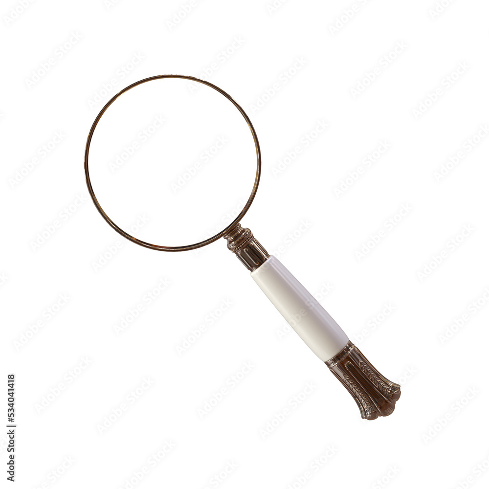 magnifying glass with transparent, transparent background magnifying glass with transparent, transparent background