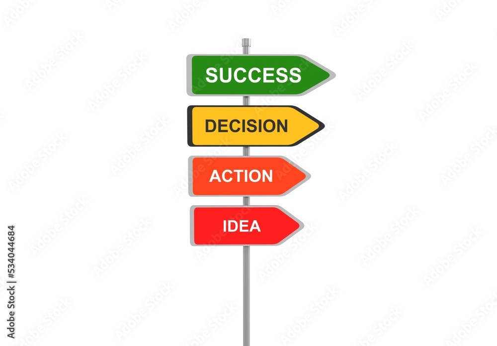 A sign with multiple directions A sign with multiple directions