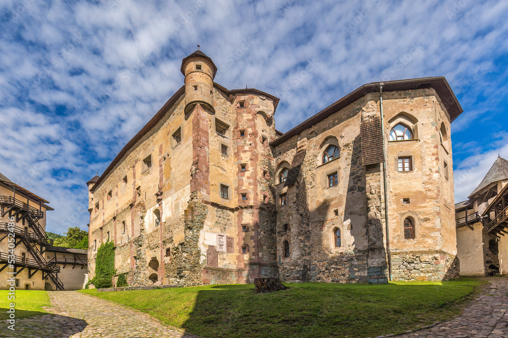 The Old Castle in Banska Stiavnica at summer, Slovakia, Europe.