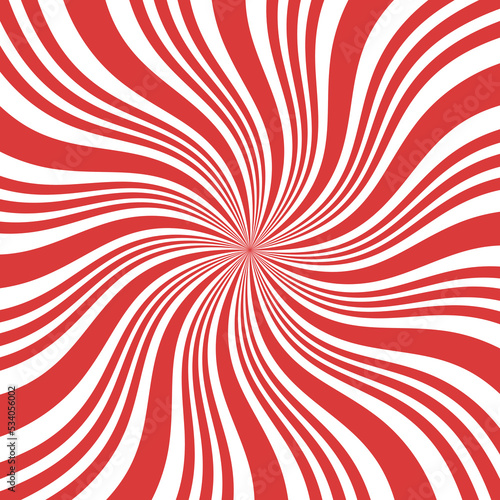 Vector Christmas background. Candy cane  lollipop pattern.