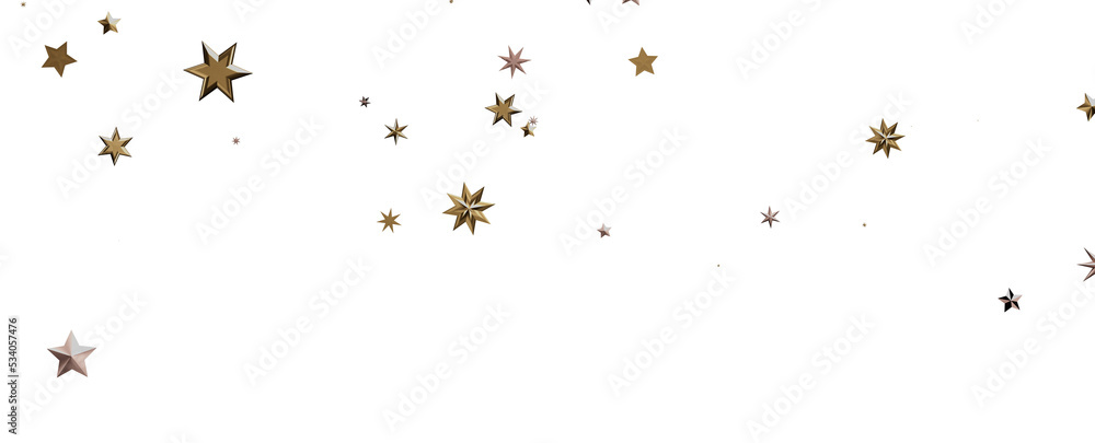 A gray whirlwind of golden snowflakes and stars. New A gray whirlwind of golden snowflakes and stars. New