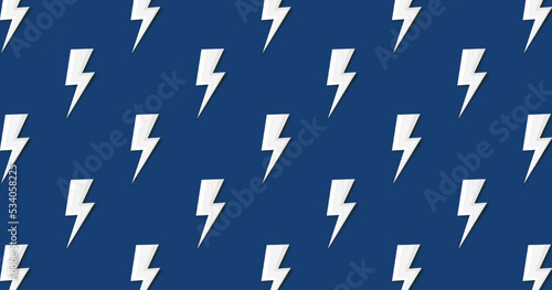 Bolt pattern vector. Thunder pattern.  wallpaper. free space for text. background.