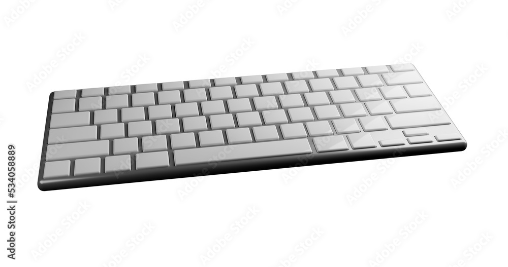 computer keyboard isolated on white computer keyboard isolated on white