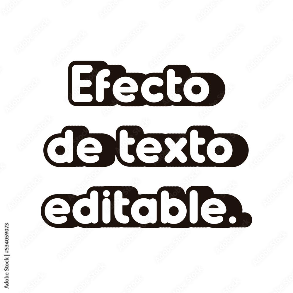 efecto de texto efecto de texto