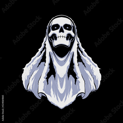 the frankenstein head illustration vector