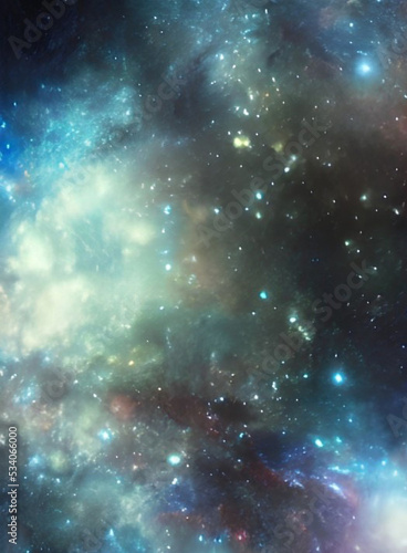 espaço, estrela, galáxia, nebulosa, universo
