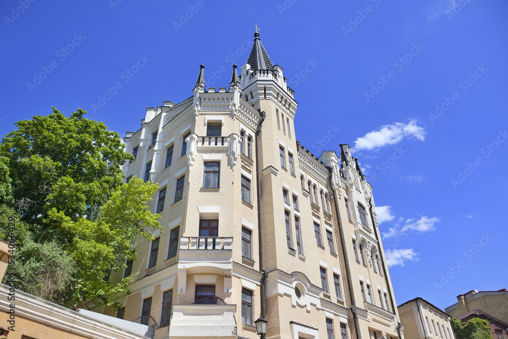 Richard's Castle on Andreevsky Spusk in Kyiv, Ukraine
