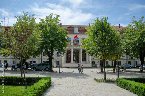 center in the town