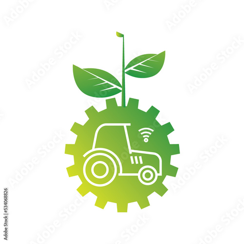 agriculture technology concept. editable vector. agriculture and farm concept.
