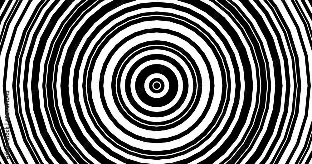 Black and white circular pattern.Abstract background. Black and white circular pattern.Abstract background.