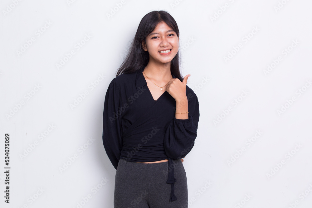 young asian beautiful woman with ok sign gesture tumb up isolated on white background
young asian beautiful woman with ok sign gesture tumb up isolated on white background