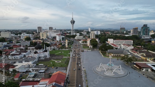 Картината върху платно Alor Setar, Malaysia – September 24, 2022: The Capital City of Kedah