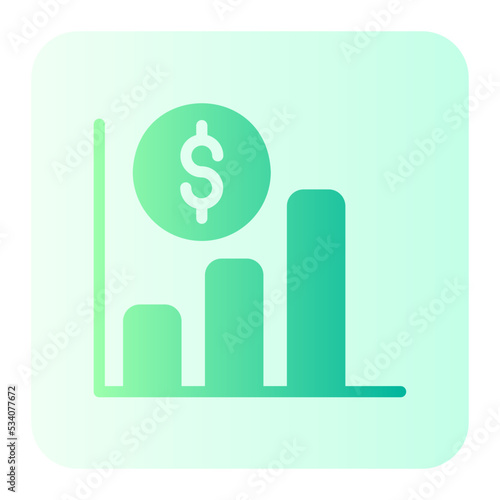 income gradient icon