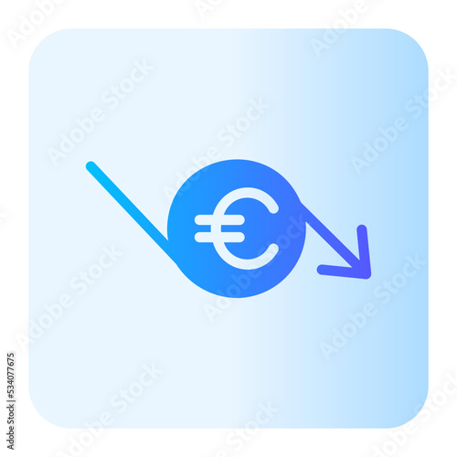 losses gradient icon