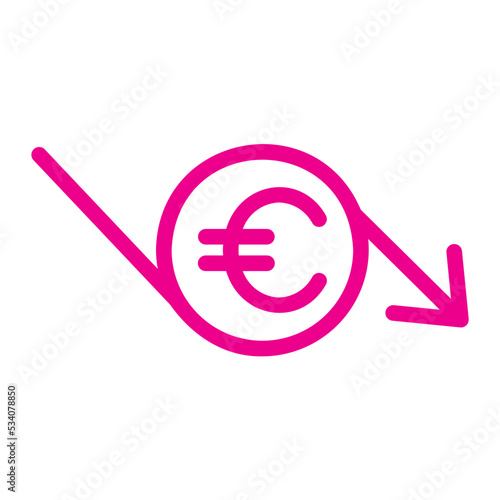 losses gradient icon