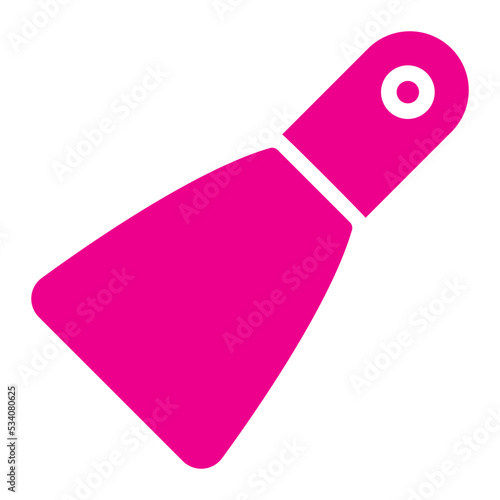 putty knife gradient icon
