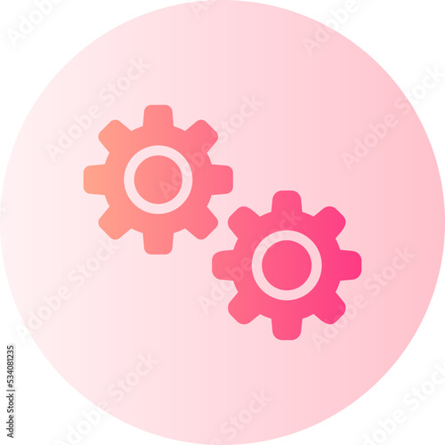 settings gradient icon
