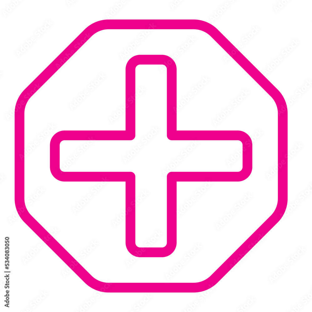 Obraz premium intersection gradient icon