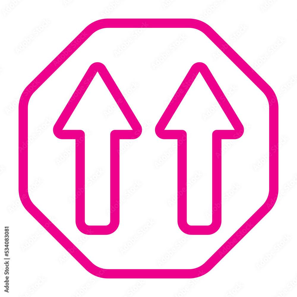 one way gradient icon