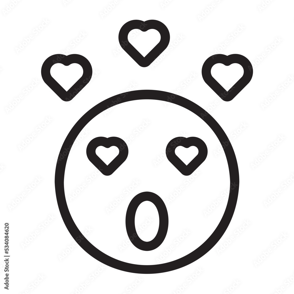 in love line icon in love line icon