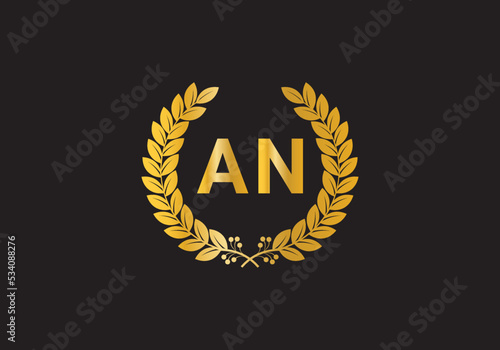 this is a wing letter a-z icon design 