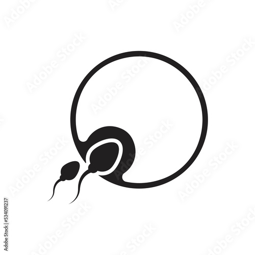 Artificial insemination, injection icon. Element of artificial insemination icon. icon for website design and development. vector illustration