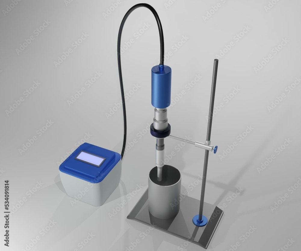 Ultrasonic Homogenizer Sonicator Processor Cell Disruptor Mixer 3d