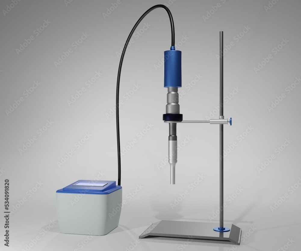 Ultrasonic Homogenizer Sonicator Processor Cell Disruptor Mixer 3d