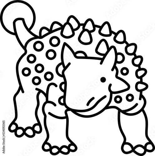 Ankylosaurus icon