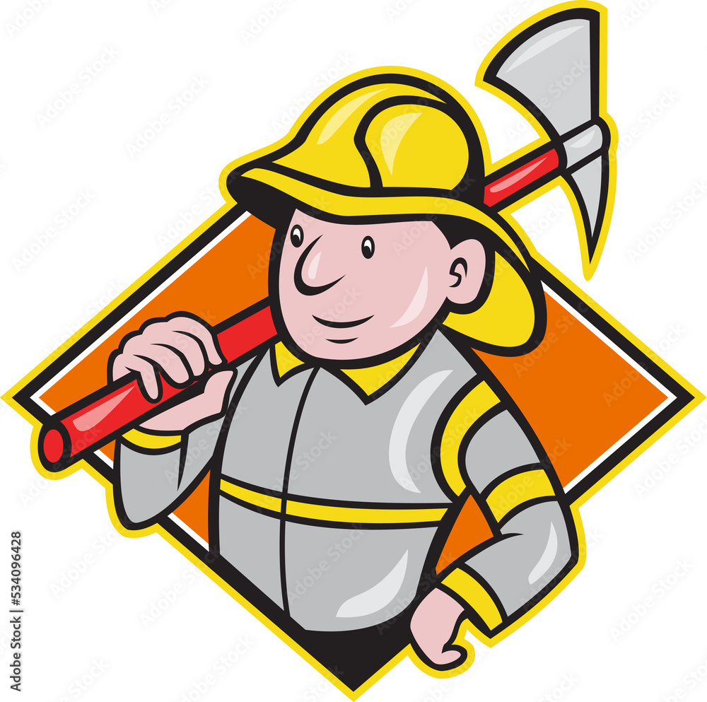 Fireman Firefighter Emergency Worker Fireman Firefighter Emergency Worker